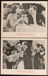 3f559 NINOTCHKA 8 LCs R62 Greta Garbo with Melvyn Douglas, directed by Ernst Lubitsch!