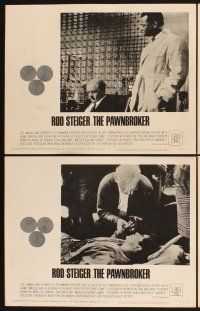 3f583 PAWNBROKER 8 LCs '64 concentration camp survivor Rod Steiger, directed by Sidney Lumet!