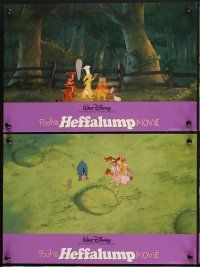 3f904 POOH'S HEFFALUMP MOVIE 6 LCs '05 Walt Disney, Winnie the Pooh, Tigger, Eeyore & Rabbit!