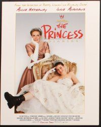 3f089 PRINCESS DIARIES 9 advance LCs '01 Julie Andrews, Anne Hathaway, Walt Disney!