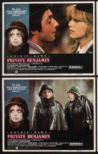 3f606 PRIVATE BENJAMIN 8 LCs '81 military soldier Goldie Hawn, Eileen Brennan, Armand Assante