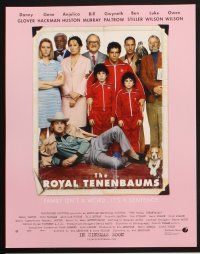 3f647 ROYAL TENENBAUMS 8 LCs '01 Wes Anderson, Ben Stiller, Gwyneth Paltrow, Gene Hackman!