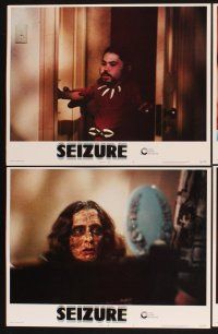 3f667 SEIZURE 8 LCs '74 Oliver Stone's directorial debut, Herve Villechaize is the dwarf!