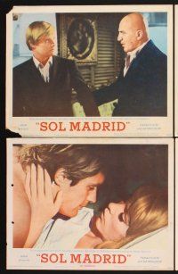 3f697 SOL MADRID 8 LCs '68 David McCallum, sexy Stella Stevens, Telly Savalas, heroin bust!