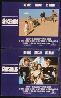 3f701 SPACEBALLS 8 LCs '87 best Mel Brooks sci-fi Star Wars spoof, John Candy, Pullman, Moranis!