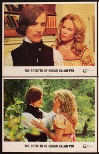 3f704 SPECTRE OF EDGAR ALLAN POE 8 LCs '74 what drove him to a bizarre world of madness & murder?