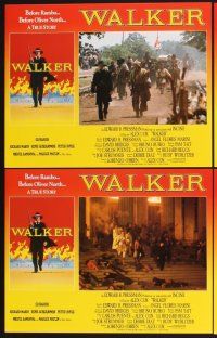 3f827 WALKER 8 LCs '87 Ed Harris, Marlee Matlin , Richard Masur, in mercenary action!