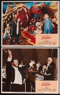 3f874 YES GIORGIO 8 LCs '82 great images of famous opera singer Luciano Pavarotti in title role!