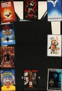 3g005 LOT OF 25 UNFOLDED ONE-SHEETS '73 - '96 Batman Returns, Muppet Christmas Carol & more!