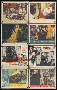 3g016 LOT OF 98 LOBBY CARDS '48 - '84 Tip on a Dead Jockey, Slaughter, 5 Miles to Midnight +more!