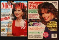 3g046 LOT OF 2 MAGAZINES WITH JACLYN SMITH COVERS '93 McCall's & Woman's World!