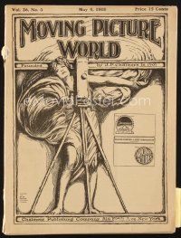 3g060 MOVING PICTURE WORLD exhibitor magazine May 4, 1918 The Lion's Claw & other cool serials!