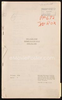 3g167 WEST POINT WIDOW release dialogue script April 30, 1941, screenplay by Herbert & Kraly!