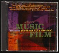 3g337 WHERE MUSIC MEETS FILM compilation CD '99 music by Eagle-Eye Cherry, Jars of Clay & more!