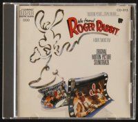 3g338 WHO FRAMED ROGER RABBIT soundtrack CD '88 original score by Alan Silvestri, Jerry Het & more!