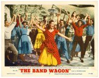 3h165 BAND WAGON LC #6 '53 pretty Nanette Fabray leads the chorus in Louisiana Hayride!