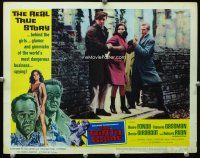 3h303 DIRTY GAME LC #4 '66 sexy dangerous spy Annie Girardot restrained by two men!