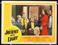 3h494 JOURNEY INTO LIGHT LC #7 '51 Thomas Mitchell between Sterling Hayden & Viveca Lindfors!