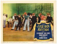 3h495 JUKE BOX RHYTHM LC #5 '59 teens in beatnik outfits rehearsing dance steps!