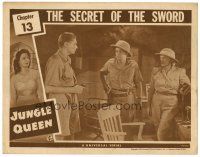 3h496 JUNGLE QUEEN chapter 13 LC '45 Universal serial, The Secret of the Sword!
