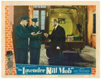 3h520 LAVENDER HILL MOB LC #6 '51 Charles Crichton classic, Alec Guinness questioned by police!
