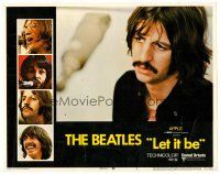 3h527 LET IT BE LC #7 '70 The Beatles, best close up of Ringo Starr!