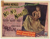 3h054 NO, NO, NANETTE TC '40 wonderful art of sexy elegant Anna Neagle by McClelland Barclay!