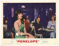 3h618 PENELOPE LC #6 '66 Ian Bannen stares across the room at sexy future wife Natalie Wood!