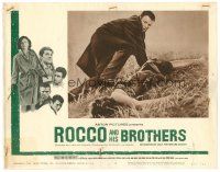 3h665 ROCCO & HIS BROTHERS LC #8 '61 Luchino Visconti's Rocco e I Suoi Fratelli!