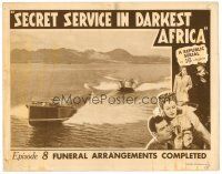 3h690 SECRET SERVICE IN DARKEST AFRICA chapter 8 LC '43 Rod Cameron & Joan Marsh fight Nazis!