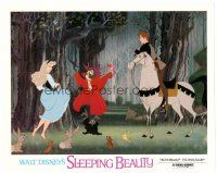3h716 SLEEPING BEAUTY LC R79 Walt Disney cartoon classic, she meets Prince Phillip in forest!