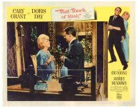 3h770 THAT TOUCH OF MINK LC #8 '62 c/u of Cary Grant & Doris Day smiling at each other!