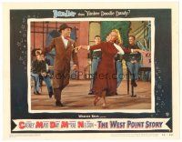 3h852 WEST POINT STORY LC #4 '50 great image of James Cagney dancing with pretty Virginia Mayo!