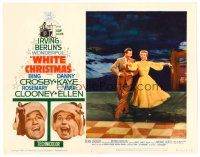 3h866 WHITE CHRISTMAS LC #3 R61 full-length Danny Kaye & Vera-Ellen dancing, musical classic!