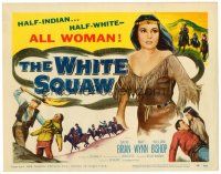 3h110 WHITE SQUAW TC '56 sexy May Wynn was half Indian, half white, but was all woman!
