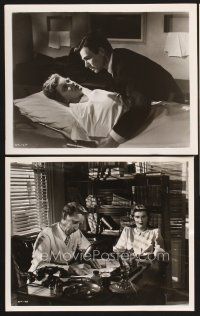 3j492 CAUGHT 2 8x10 stills '49 James Mason in his 1st U.S. movie with Barbara Bel Geddes!