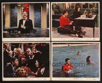 3j777 PATSY 4 color 8x10 stills '64 wacky images of star & director Jerry Lewis, Ina Balin