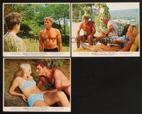 3j844 SWIMMER 3 color 8x10 stills '68 Burt Lancaster, sexy Janet Landgard, directed by Frank Perry!