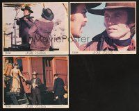 3j815 JOE KIDD 3 8x10 mini LCs '72 cool images of Clint Eastwood, John Saxon, Robert Duvall!