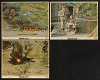 3j817 LAST GRENADE 3 8x10 mini LCs '70 Stanley Baker, cool battle scene images!