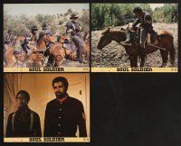 3j831 RED, WHITE, & BLACK 3 8x10 mini LCs R72 cool images of Robert Doqui as Buffalo Soul Soldier!