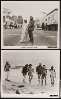 3j351 ALEX IN WONDERLAND 4 8x10 stills '71 wild images of Donald Sutherland, Jeanne Moreau!