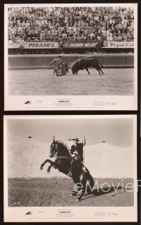 3j171 ARRUZA 9 8x10 stills '72 Budd Boetticher bullfighting matador documentary!