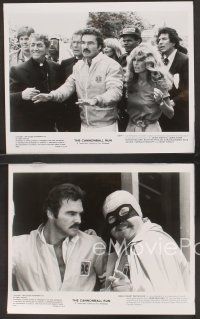 3j201 CANNONBALL RUN 8 8x10 stills '81 Burt Reynolds, Farrah Fawcett, Roger Moore, Dean Martin!