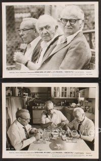 3j205 GOING IN STYLE 8 CanUS 8x10 stills '79 George Burns, Art Carney & Lee Strasberg!