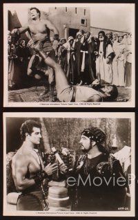 3j180 GOLIATH AT THE CONQUEST OF DAMASCUS 9 8x10 stills '66 strongman Peter Lupus in the title role!