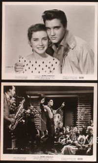 3j184 KING CREOLE 9 8x10 stills '58 great images of Elvis Presley & beautiful Dolores Hart!