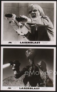 3j241 LASERBLAST 7 8x10 stills '78 great special effects images of wacky aliens!
