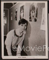 3j417 MILLIE PERKINS 4 8x10 stills '61 the pretty actress in a gallery of photos of herself!