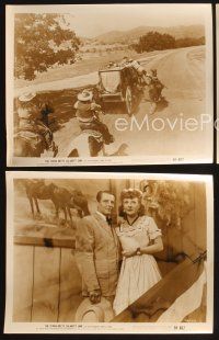 3j472 TEXAN MEETS CALAMITY JANE 3 8x10 stills '50 Evelyn Ankers in title role, James Ellison!